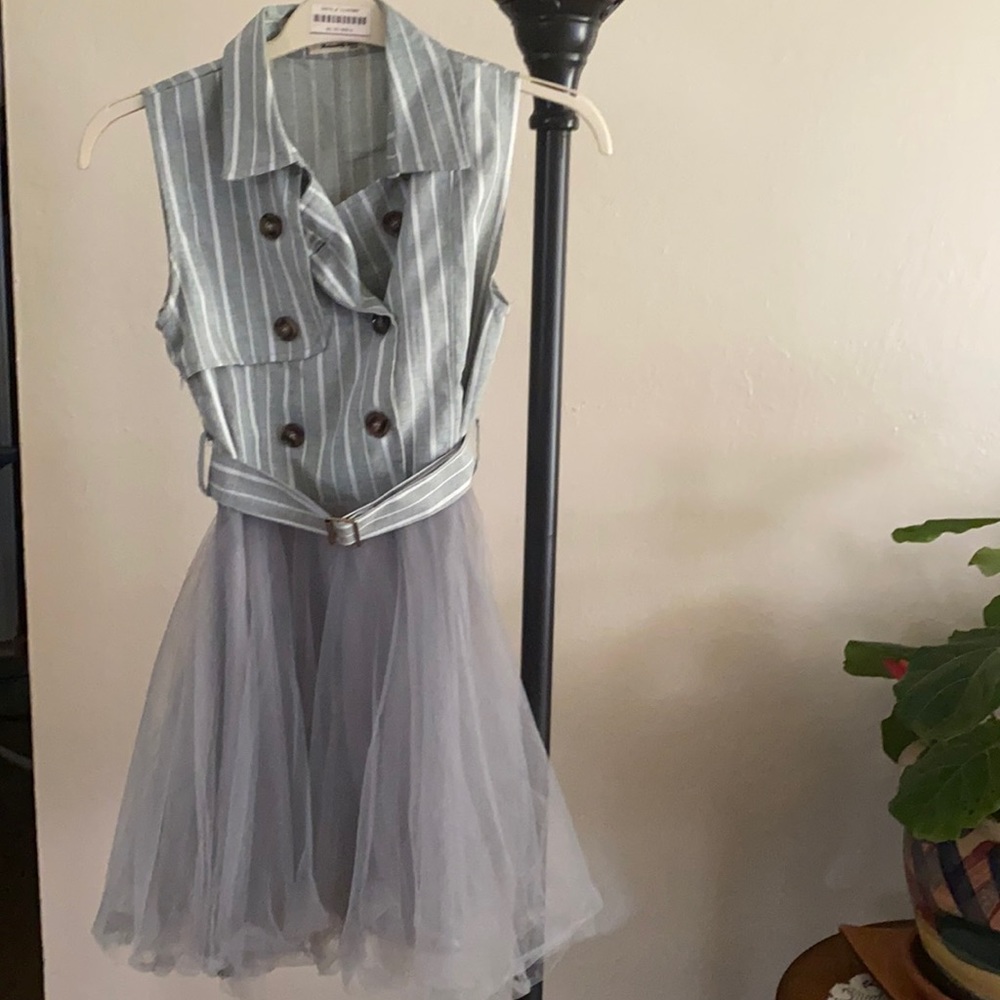 Fortunately Clear Junior dress - SIZE Medium